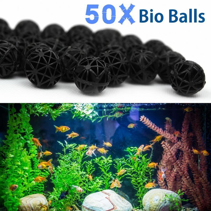 Aquarium Fish Images - 50Pcs 16mm Aquarium Bio Filter Balls