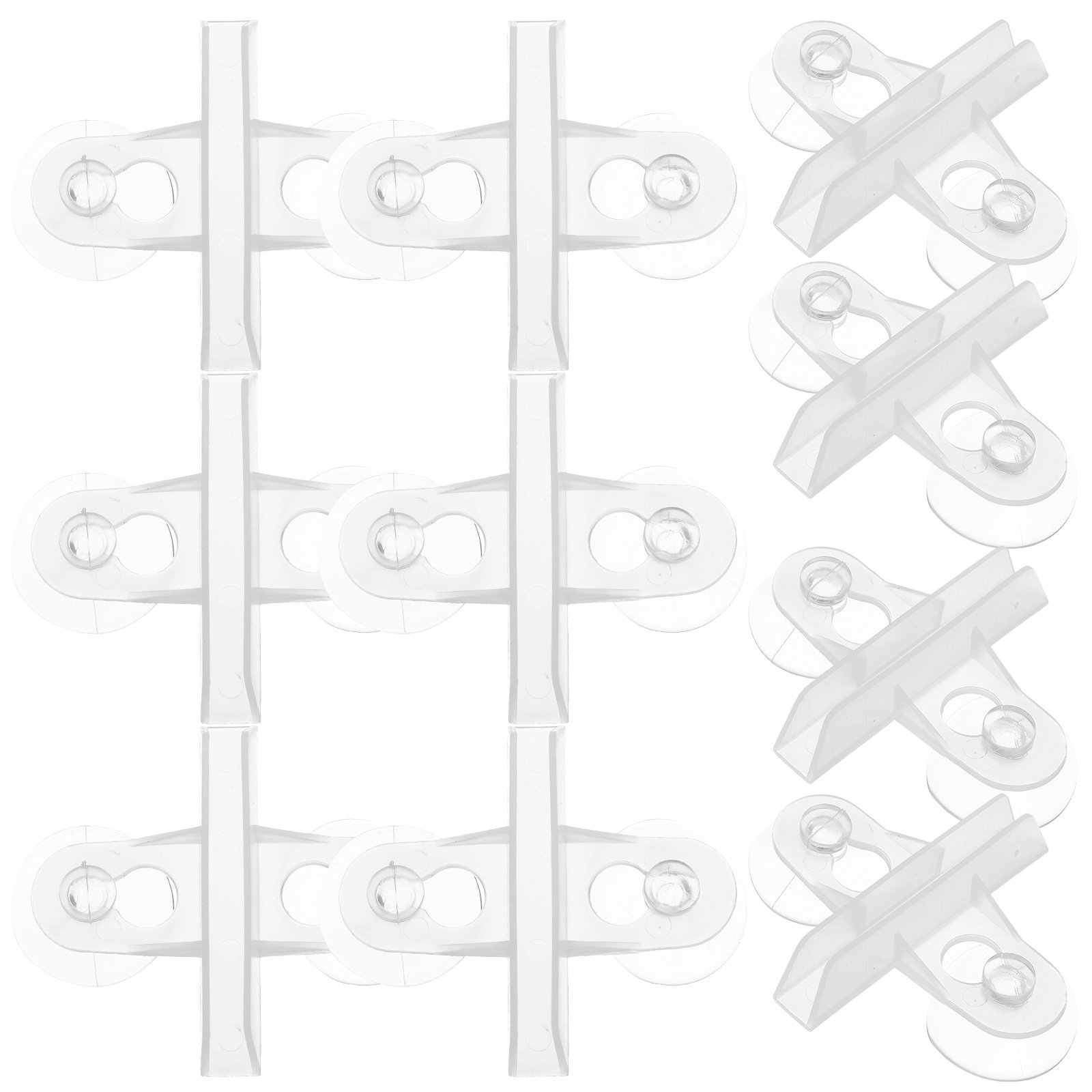 Fish Toy In Aquarium - 12Pcs Aquarium Isolation Divider Clips Plastic