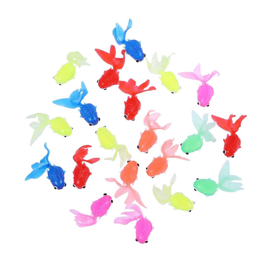 30Pcs Artificial Goldfish Simu - Fish Toy In Aquarium recension och pris