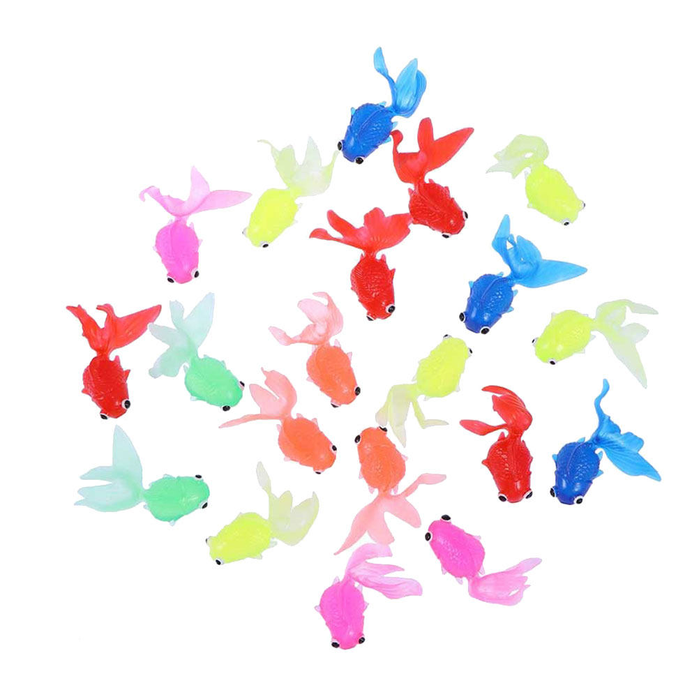 30Pcs Artificial Goldfish Simu - Fish Toy In Aquarium recension och pris