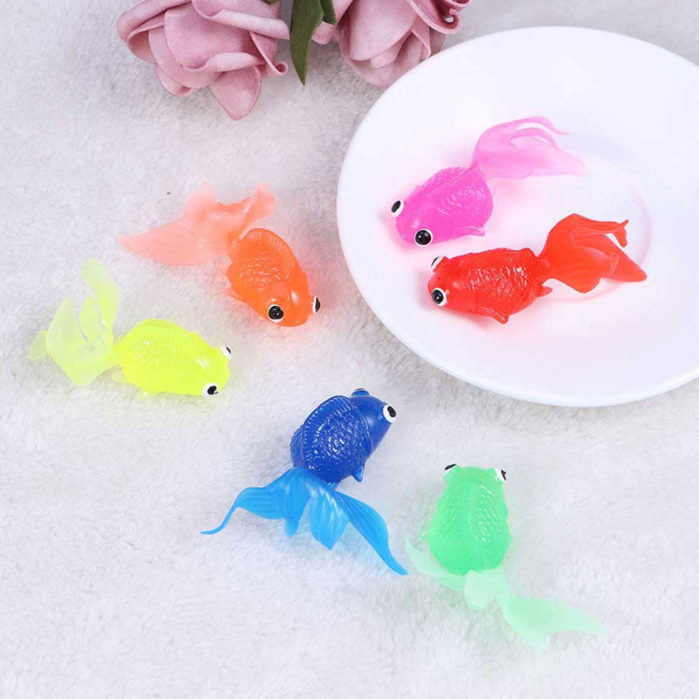 30Pcs Artificial Goldfish Simu - Fish Toy In Aquarium recension och pris