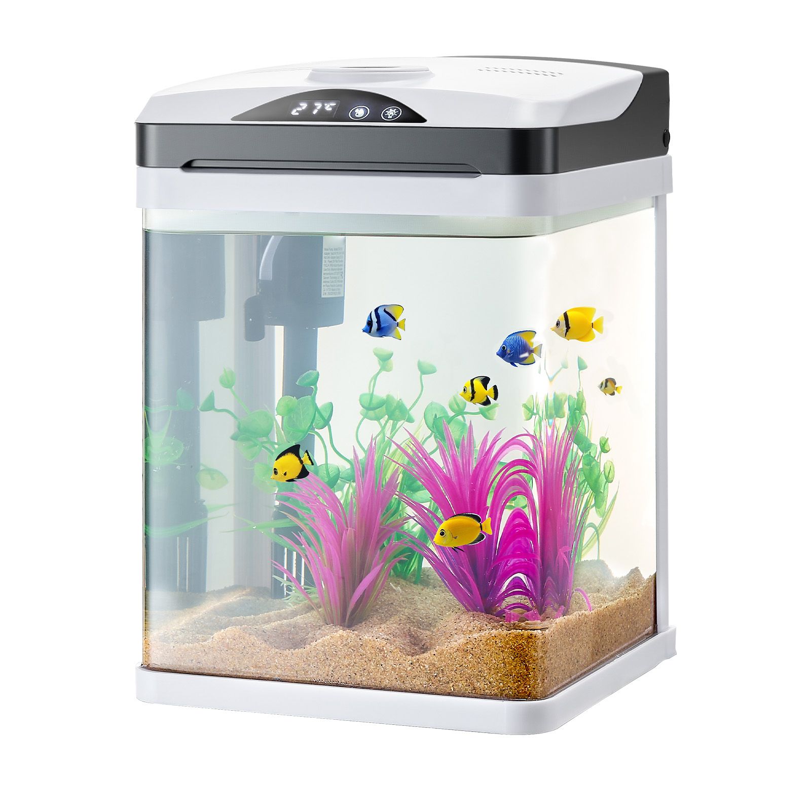 Fish Tank Aquarium, 2 Gallon L - Aquarium Fish Colorful recension och pris