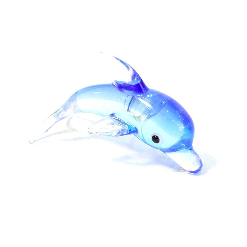 Murano Glass Dolphin Miniature - Aquarium Fish Glass recension och pris