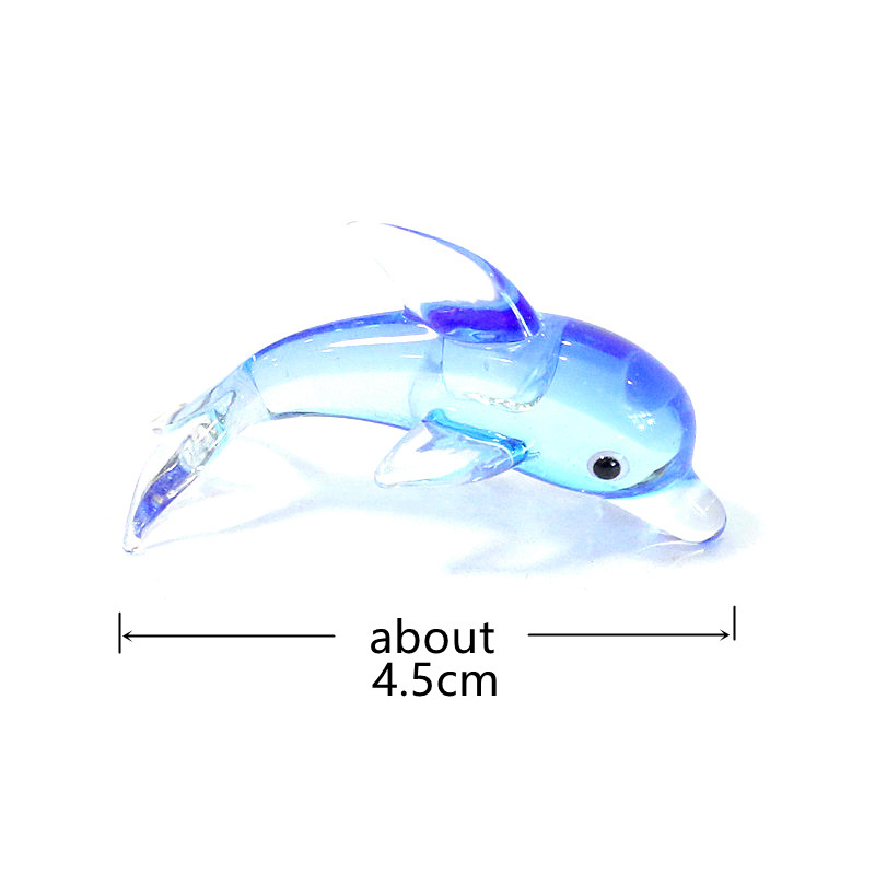 Murano Glass Dolphin Miniature - Aquarium Fish Glass recension och pris