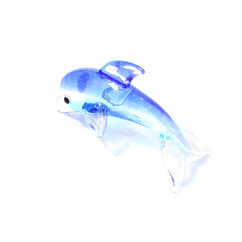 Murano Glass Dolphin Miniature - Aquarium Fish Glass recension och pris