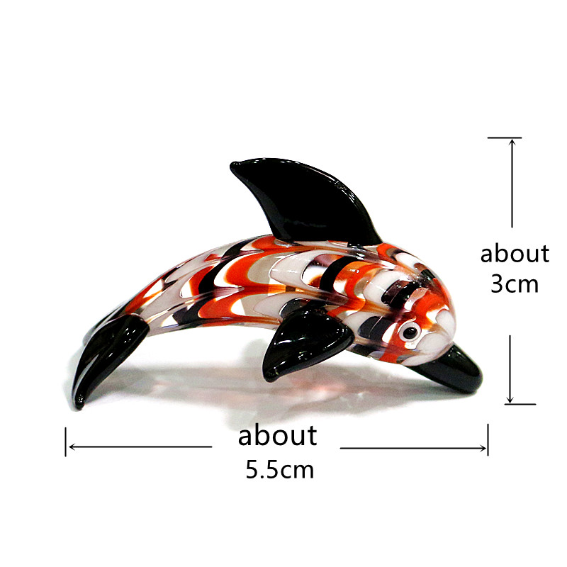 Murano Glass Dolphin Miniature - Aquarium Fish Glass recension och pris