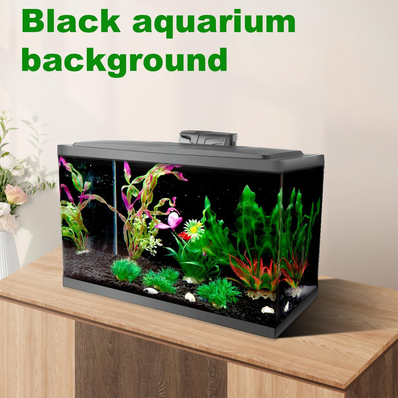 Static Cling Aquarium Backgrou - Fish In Aquarium Picture recension och pris