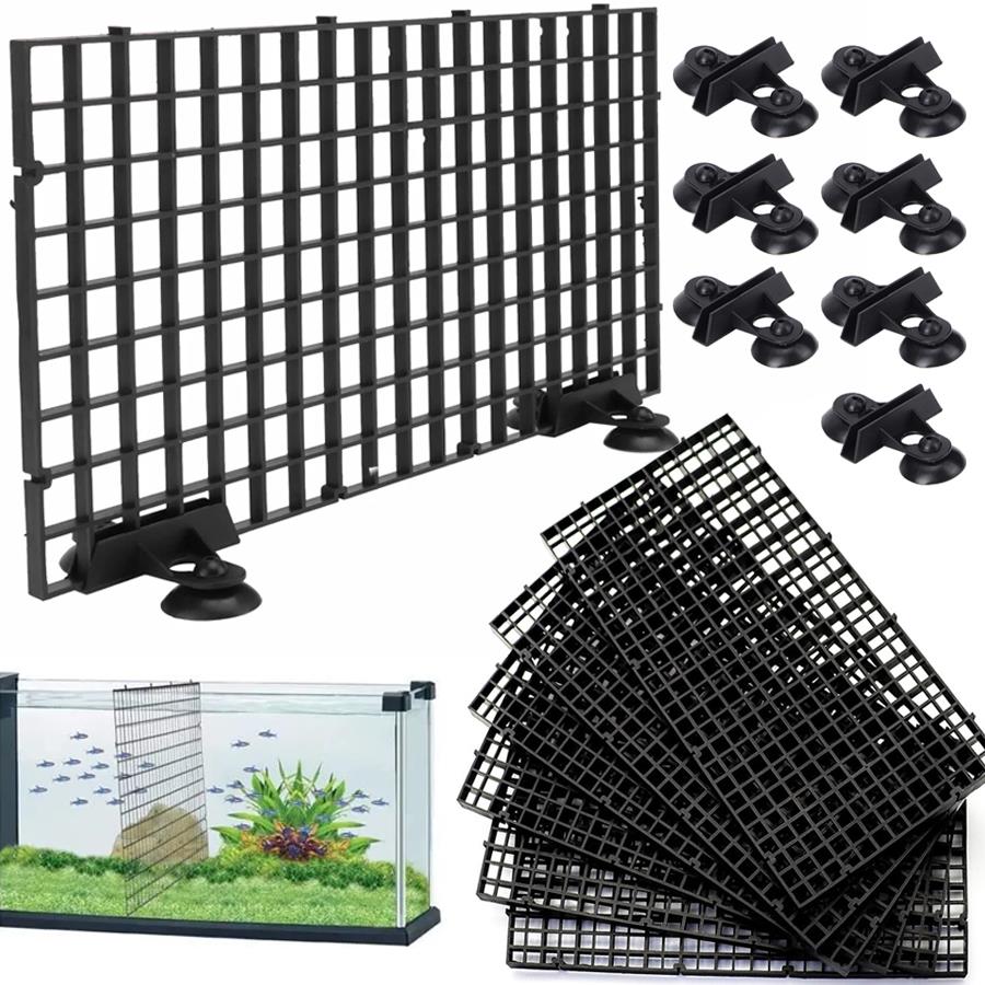 14/20/28pcs Black Plastic Aqua - Aquarium Fish Black recension och pris