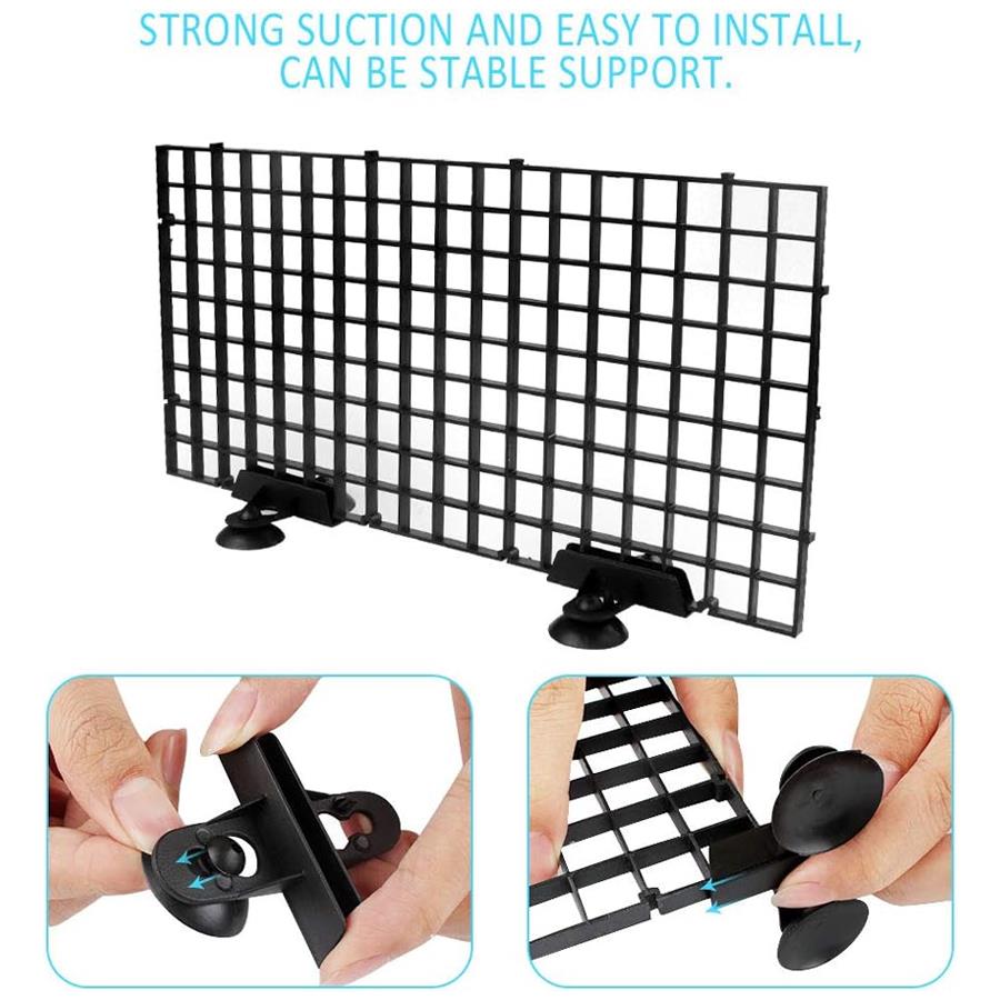 14/20/28pcs Black Plastic Aqua - Aquarium Fish Black recension och pris