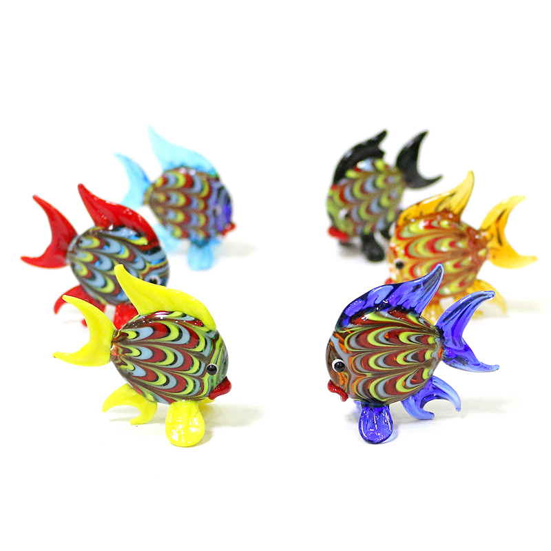 Colorful Tropical Fish Mini Fi - Aquarium Fish Glass recension och pris