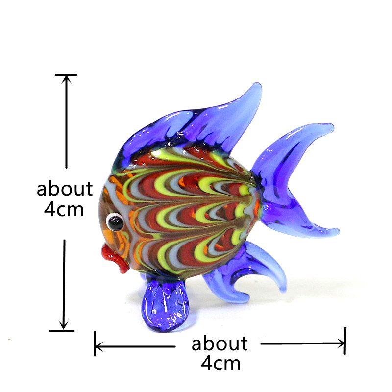 Colorful Tropical Fish Mini Fi - Aquarium Fish Glass recension och pris