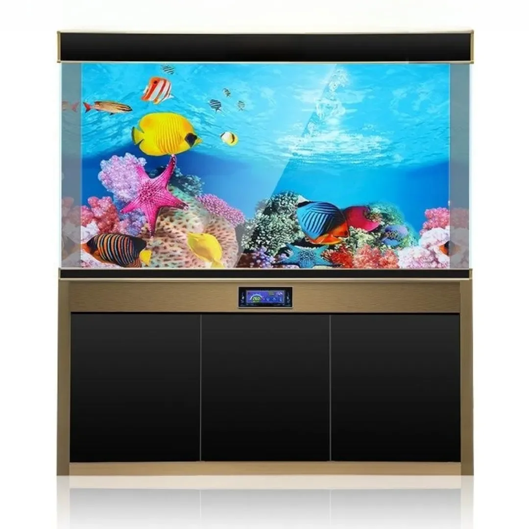 Background Aquarium 3D Sticker - Aquarium Fish Background recension och pris
