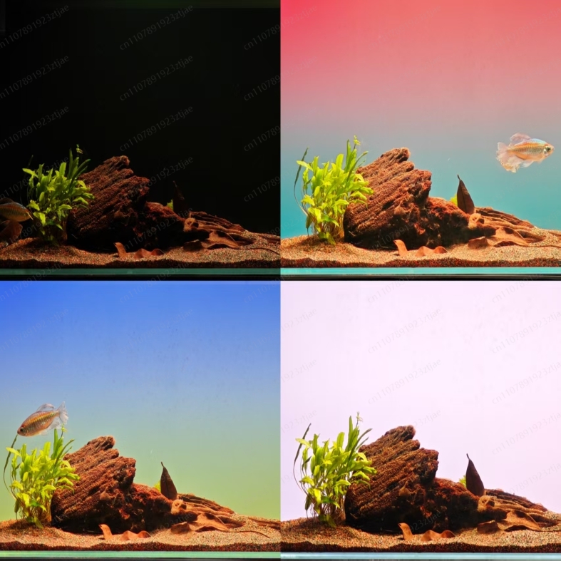 Black Acrylic Aquarium Backgro - Aquarium Fish Black recension och pris