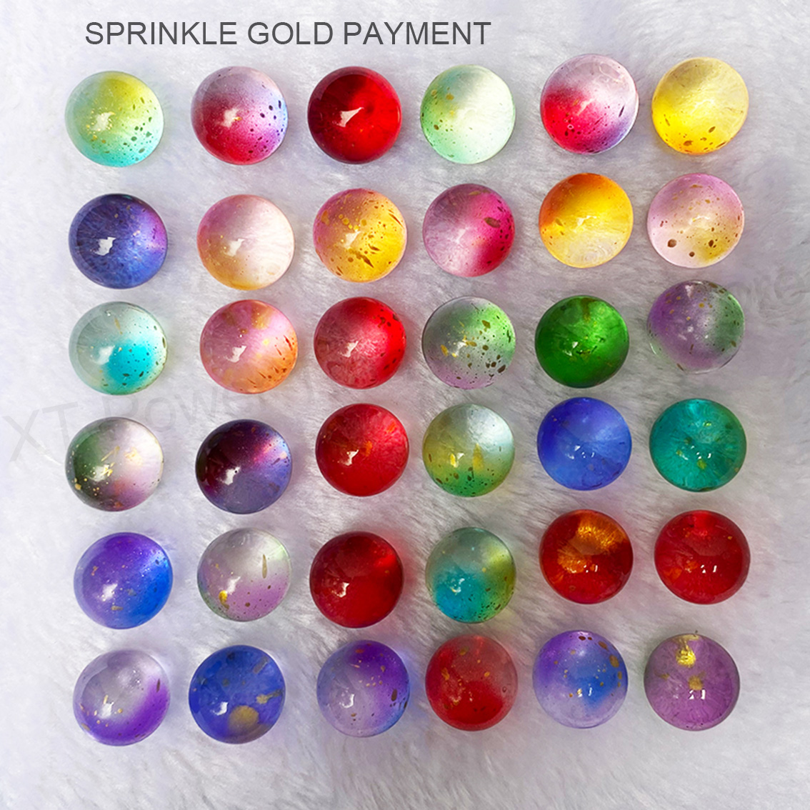 5-90PCS 16mm Colorful Glass Ma - Aquarium Fish Glass recension och pris
