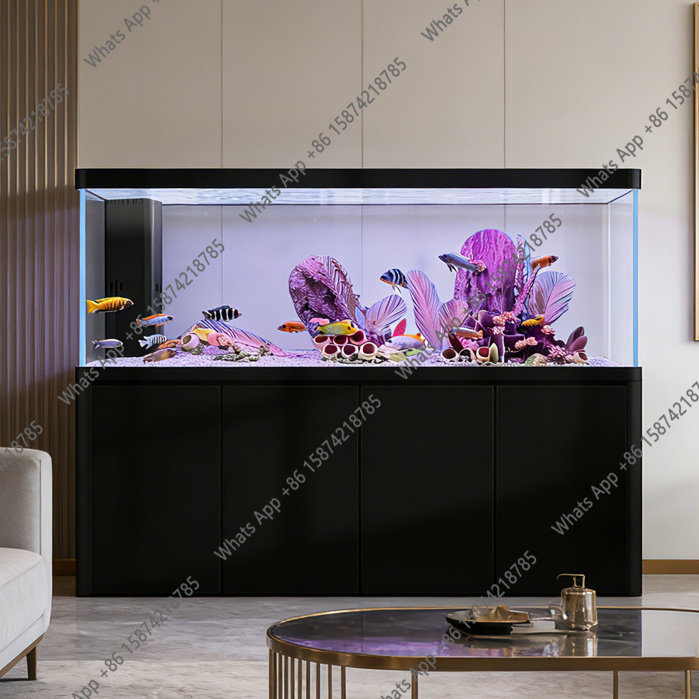 New ultra-white fish tank bott - Aquarium Xxl recension och pris