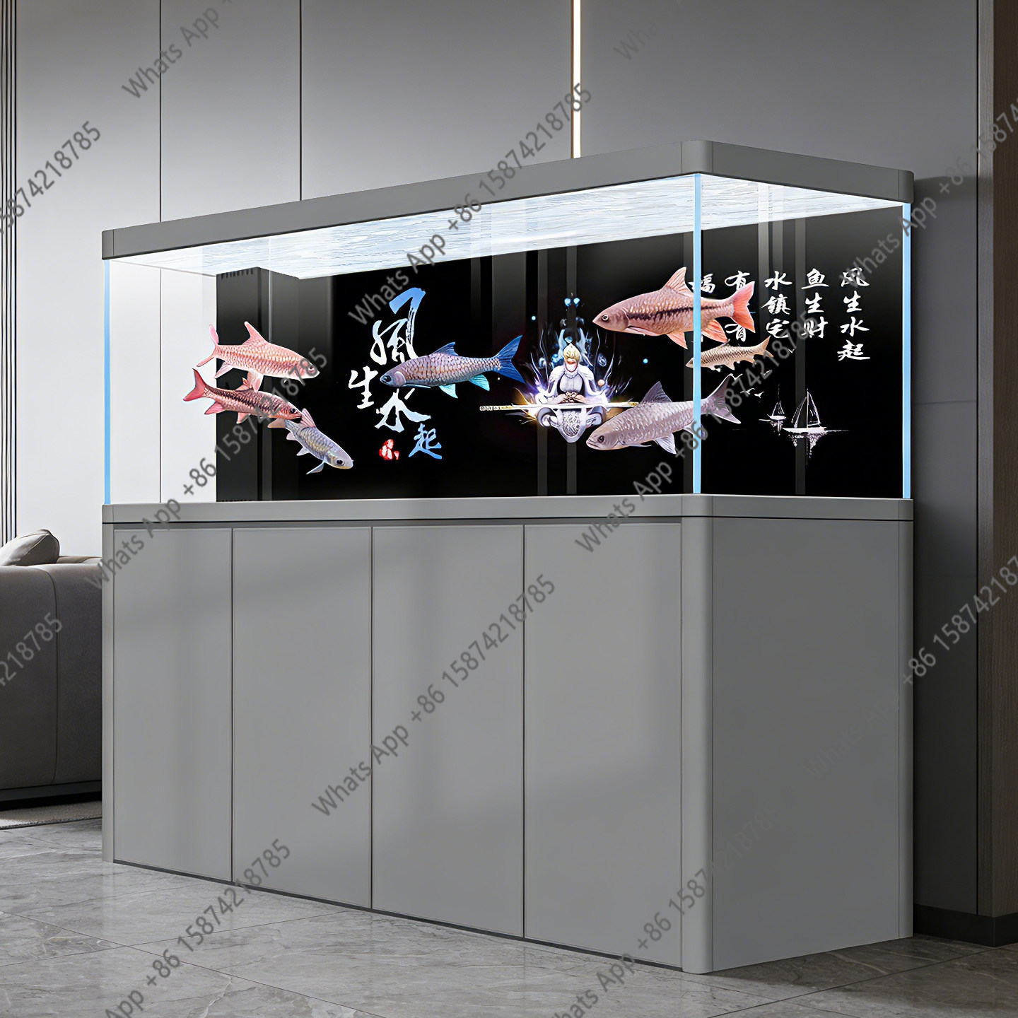 New ultra-white fish tank bott - Aquarium Xxl recension och pris