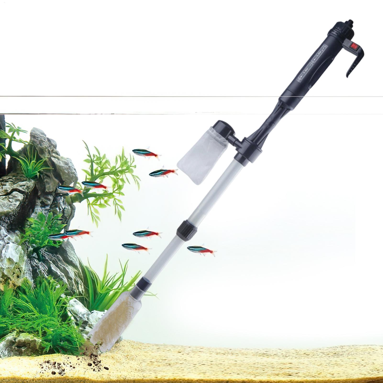 Aquarium Vacuum Adjustable Tel - Aquarium Fish Background recension och pris