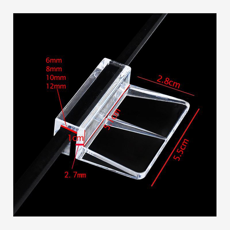 Newest 5/6/8/10/12mm Acrylic C - Aquarium Fish Glass recension och pris