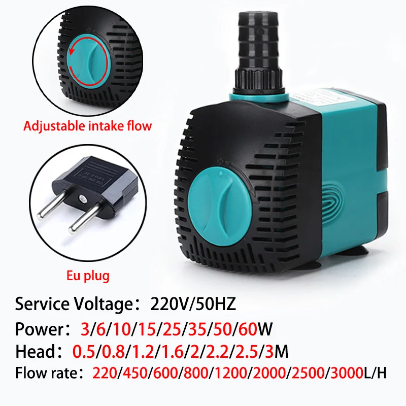 Small Adjustable Flow Rate Sub - Aquarium Fish Rate recension och pris