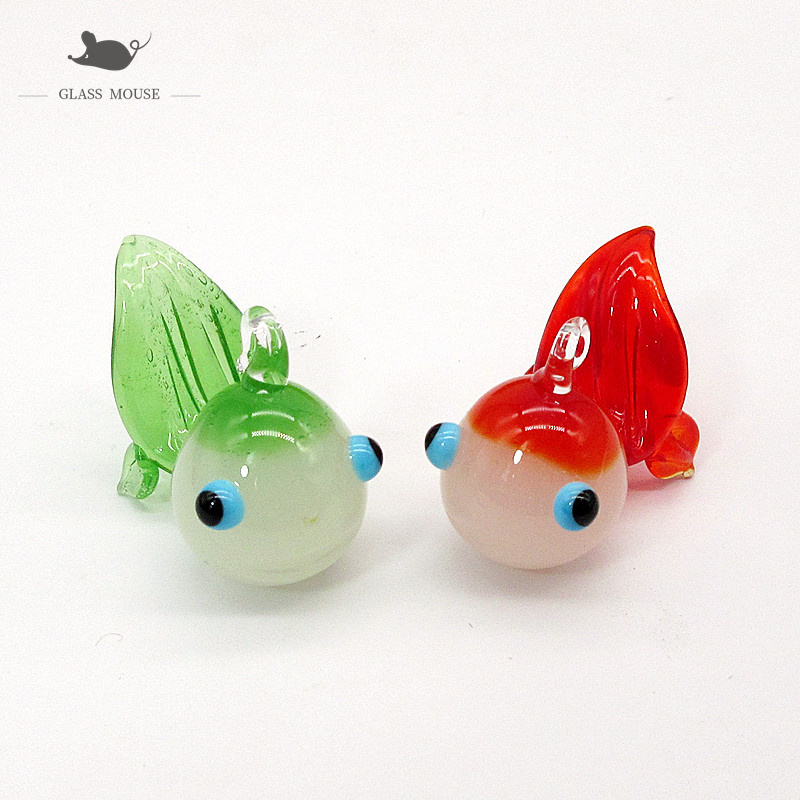 Custom Jade Color Handmade Mur - Aquarium Fish Glass recension och pris
