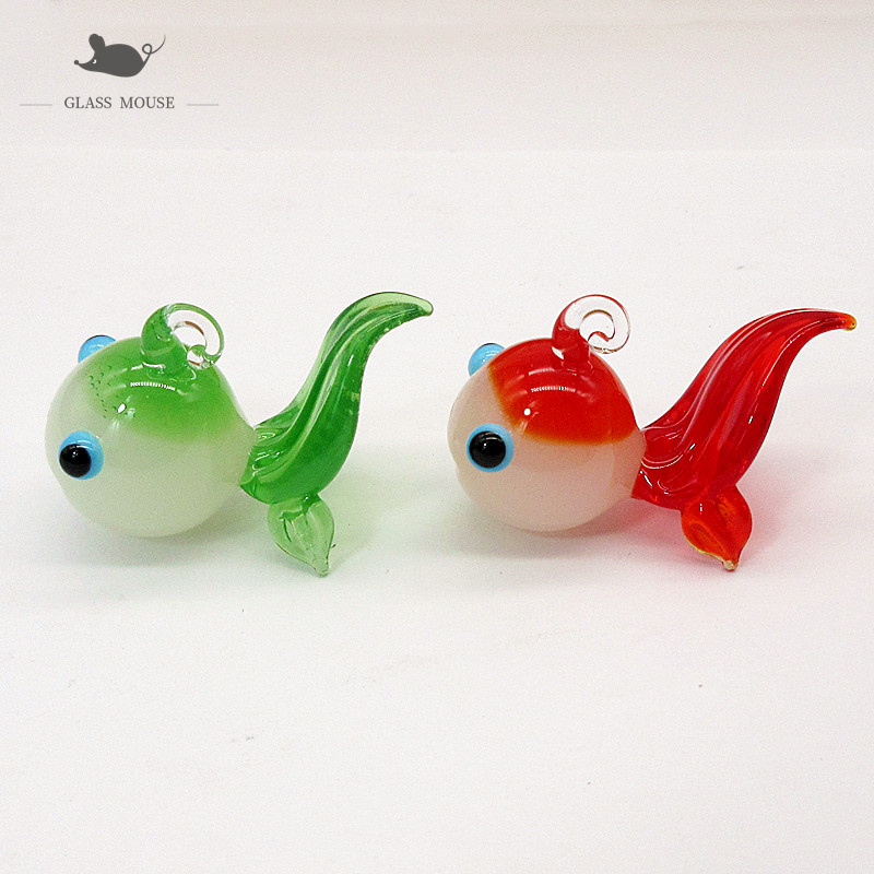 Custom Jade Color Handmade Mur - Aquarium Fish Glass recension och pris