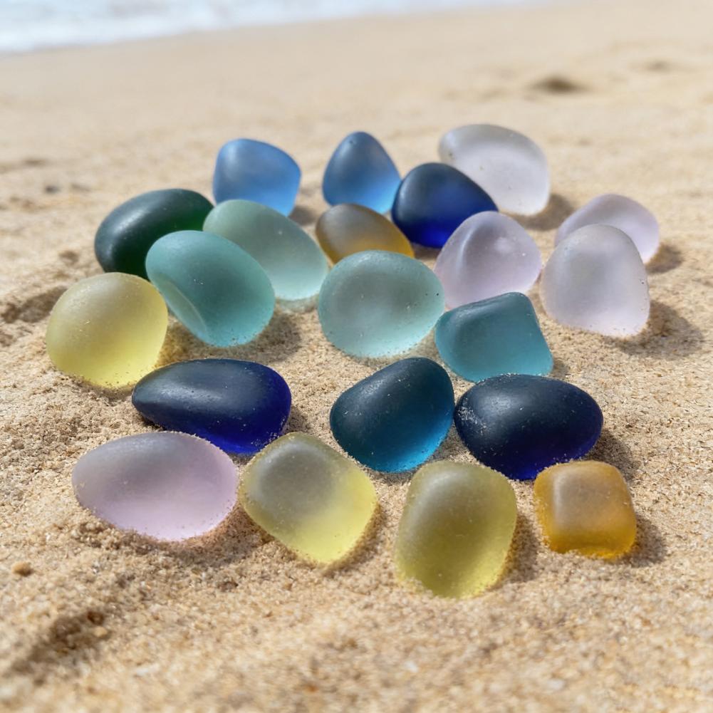 Round Fish Tank Pebbles Polish - Aquarium Fish Glass recension och pris